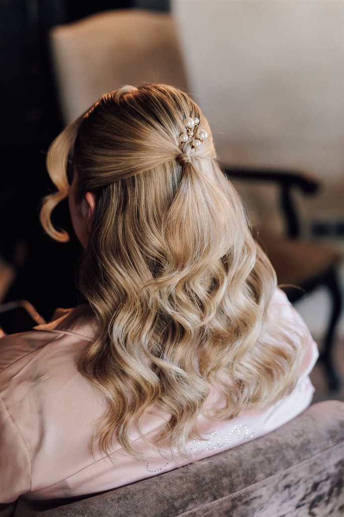 Bridal hairstyle by Nikoleta Makeup & Team, photo 5